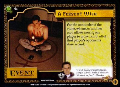 A Fervant Wish (Foil)